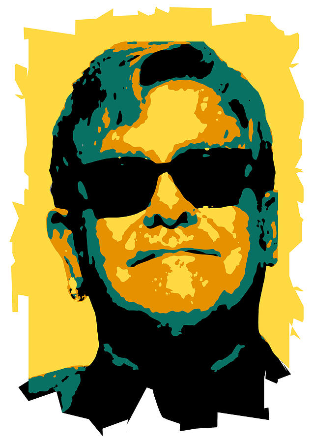 Elton John pop art illustration Digital Art by Andika Bahtiar - Fine ...