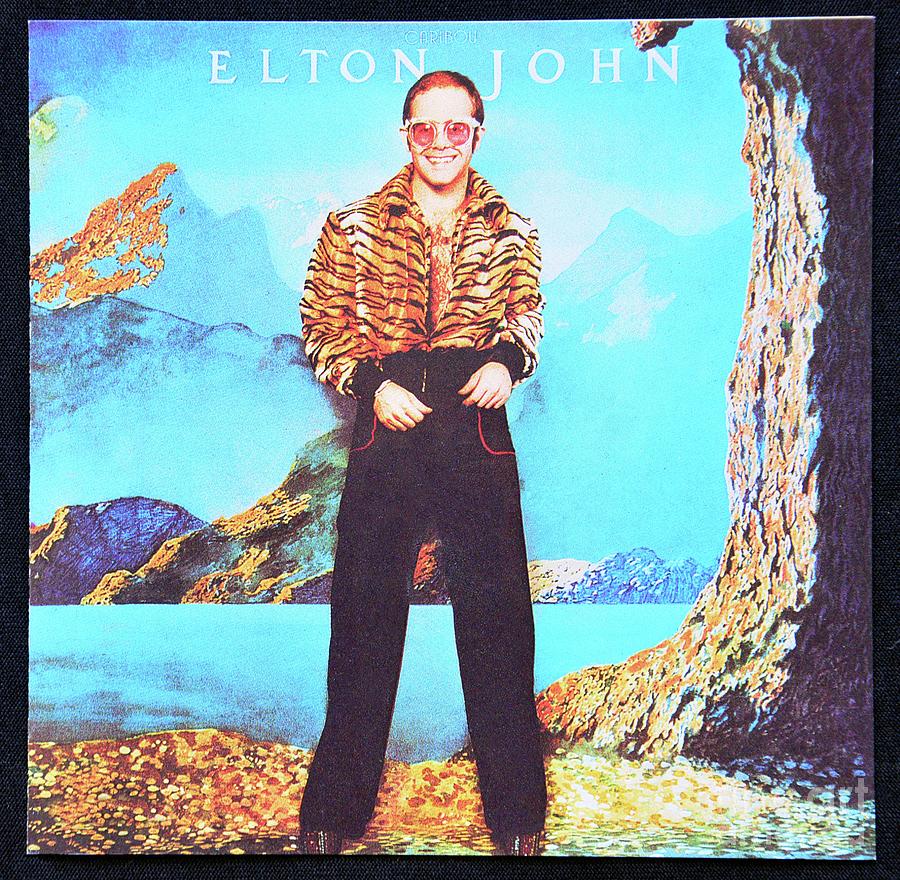 Elton Johns Caribou album cover Photograph by David Lee Thompson