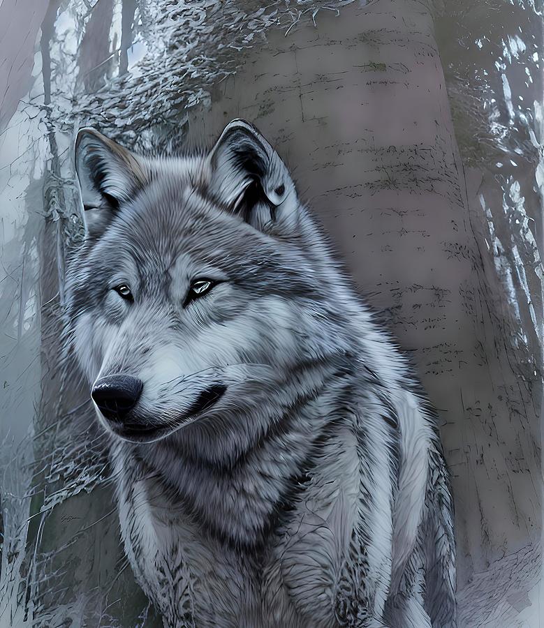 Elusive Hunt Drawing by Shawn Blackmore - Fine Art America