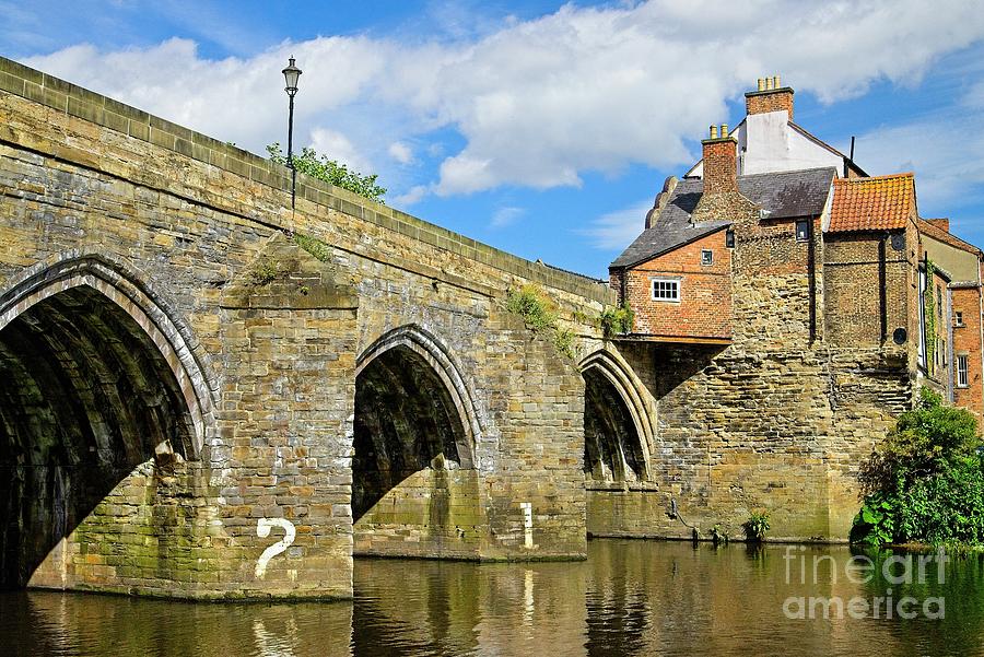 Elvet Bridge, Durham, England Photograph by Martyn Arnold