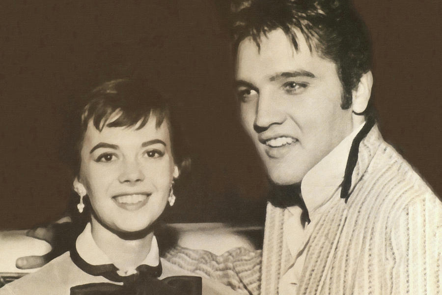 Elvis Presley Photograph - Elvis and Natalie by Donna Kennedy