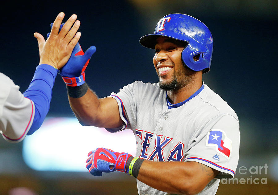 Elvis Andrus Photograph by Jim Mcisaac