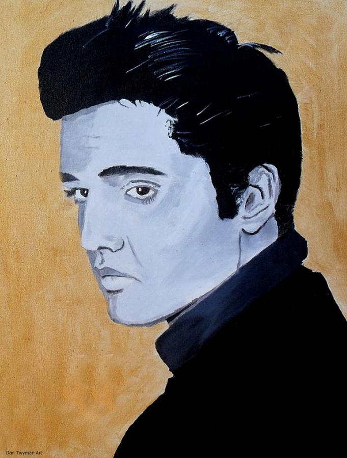 Elvis Painting by Dan Twyman