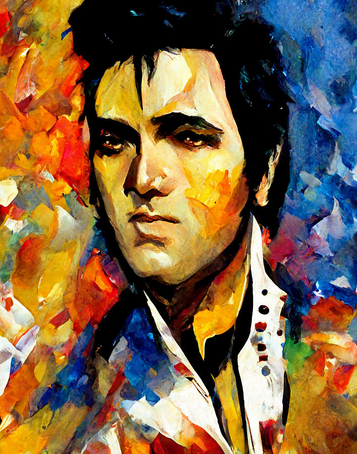 Elvis Presley 2 Painting by Hugo Keller - Fine Art America