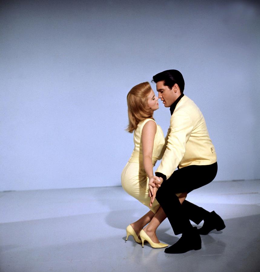 Elvis Presley Photograph - ELVIS PRESLEY and ANN-MARGRET in VIVA LAS VEGAS -1964-, directed by ROY ROWLAND. by Album
