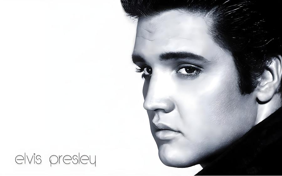 Elvis Presley Digital Art by Celestina Paul - Fine Art America