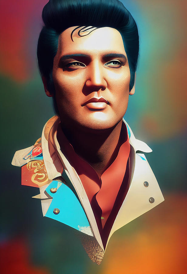 Elvis Presley Collection 1 Mixed Media by Marvin Blaine
