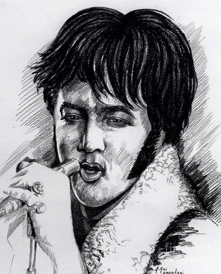 Elvis Presley Painting By D-one-arts - Fine Art America