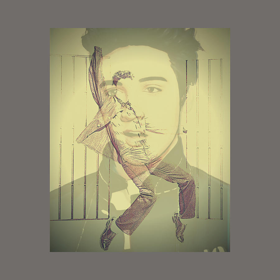 Elvis Presley in Prison Rock Digital Art by Waldemir Souza - Fine Art ...