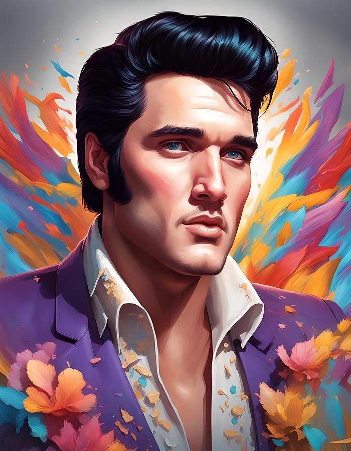 Elvis Presley - Love Me Tender Painting