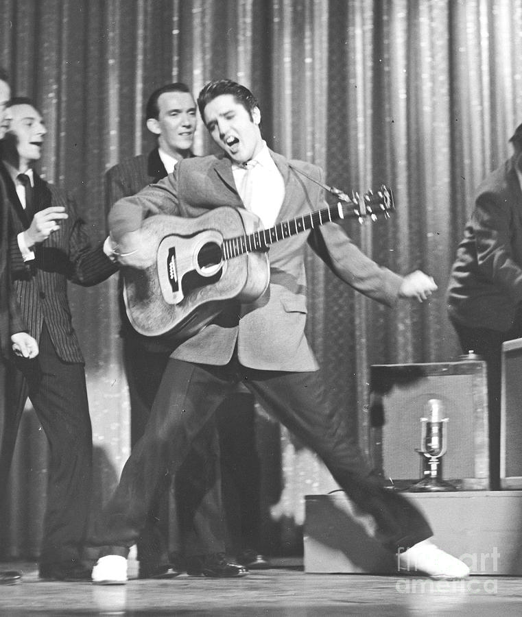 Elvis Presley on the Ed Sullivan Show Photograph by Pd - Fine Art America