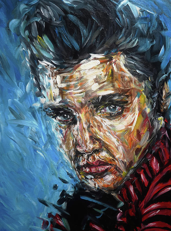 Elvis Presley Painting By Peter Gray Fine Art America