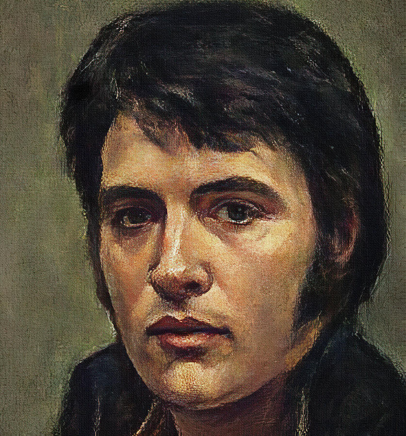 Elvis Presley renaissance portrait Digital Art by Yury Malkov