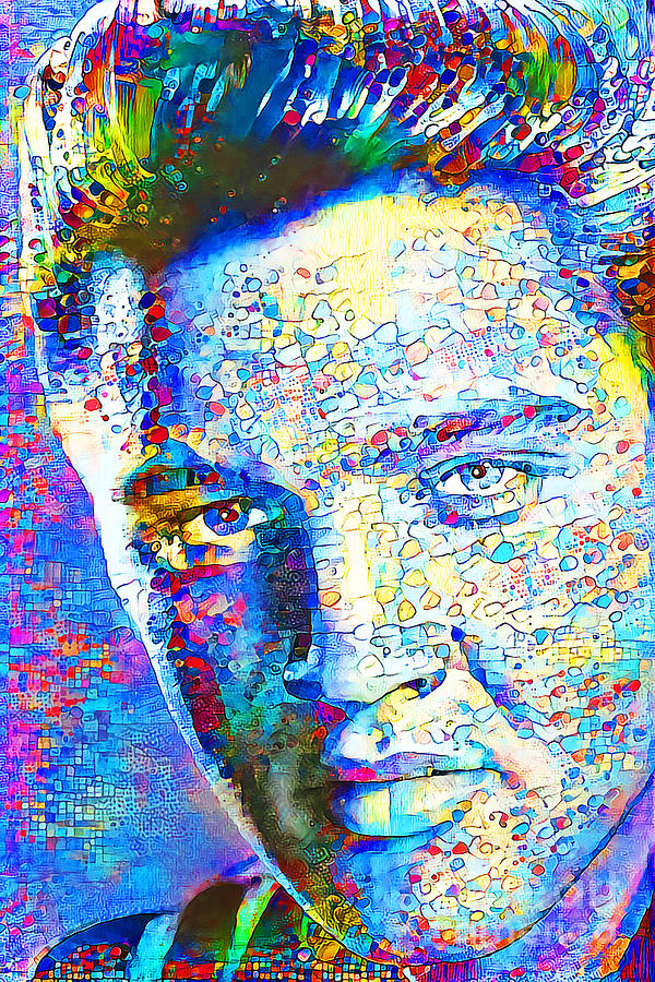 Elvis Presley The King of Rock And Roll in Vibrant Colors 20200708 Photograph by Wingsdomain Art and Photography