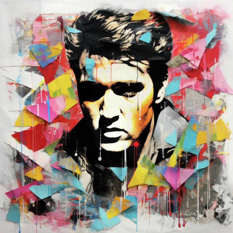 Elvis Presley Digital Art by Imagine ART