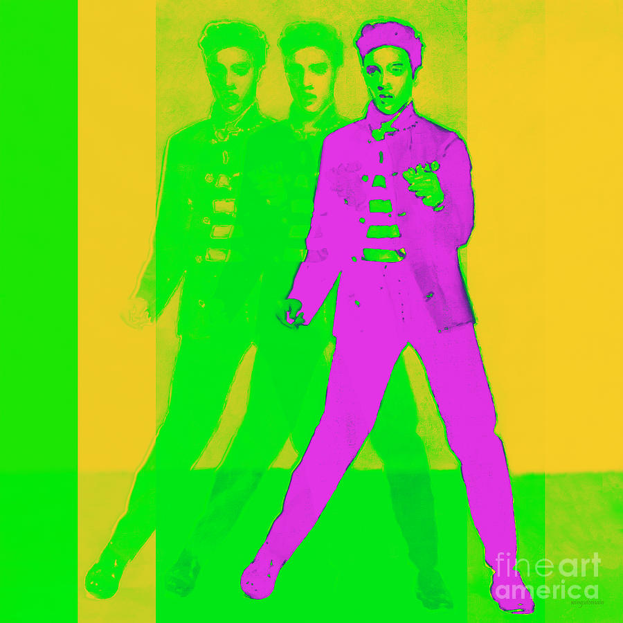 Elvis Three 20130215-z Painting by Wingsdomain Art and Photography