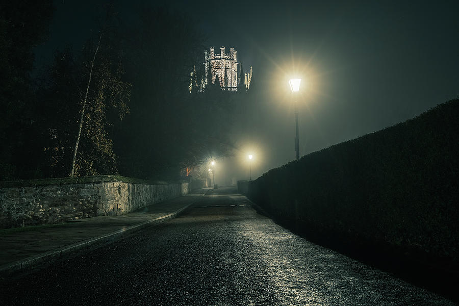 Ely Cathedral - Octagon in the fog Photograph by James Billings