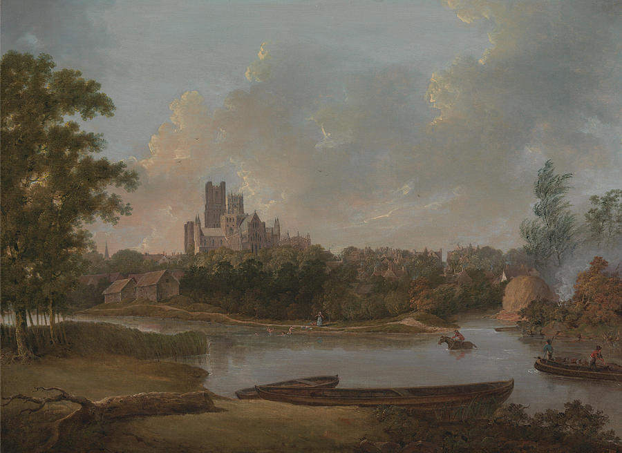 Unknown Artist Painting - Ely Cathedral  by Unknown artist