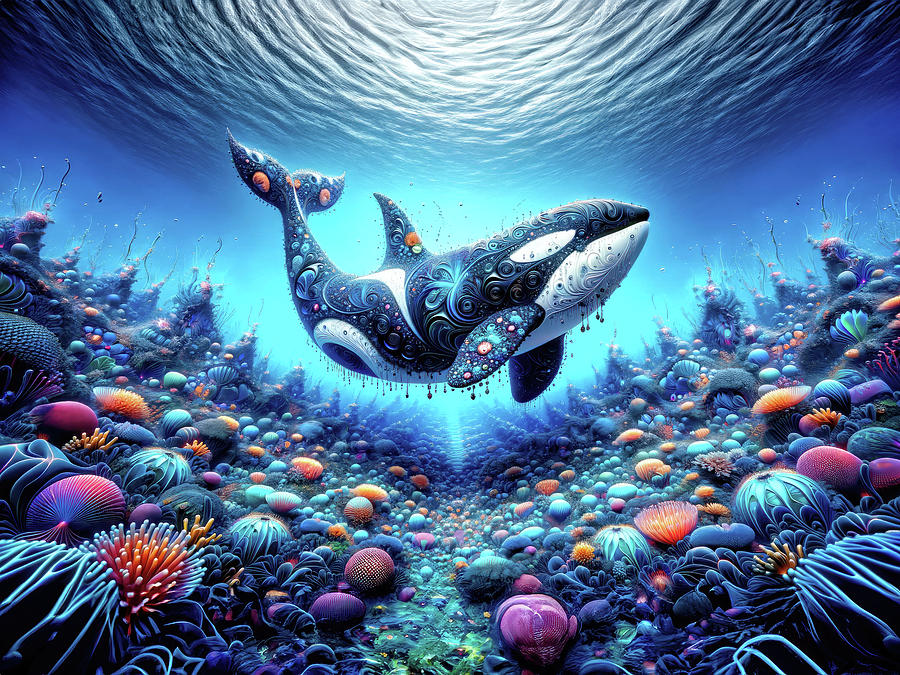 Elysiums Leviathan Digital Art by Bill and Linda Tiepelman