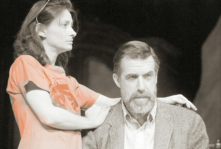 Elzabeth Asley And Fred Gwynne Photograph By Jan Faul