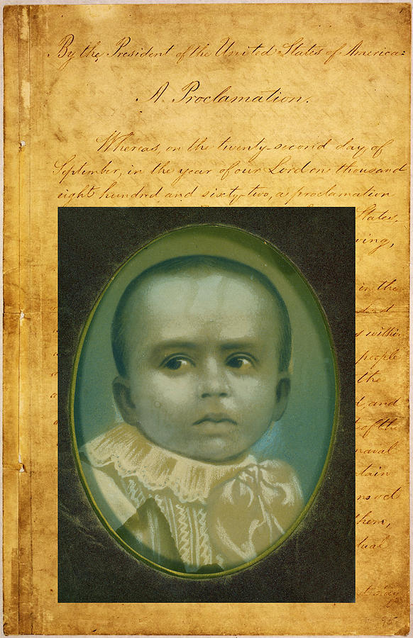 Emancipation Proclamation signed 1862, Issued January 1863 Digital Art by Lorena Cassady