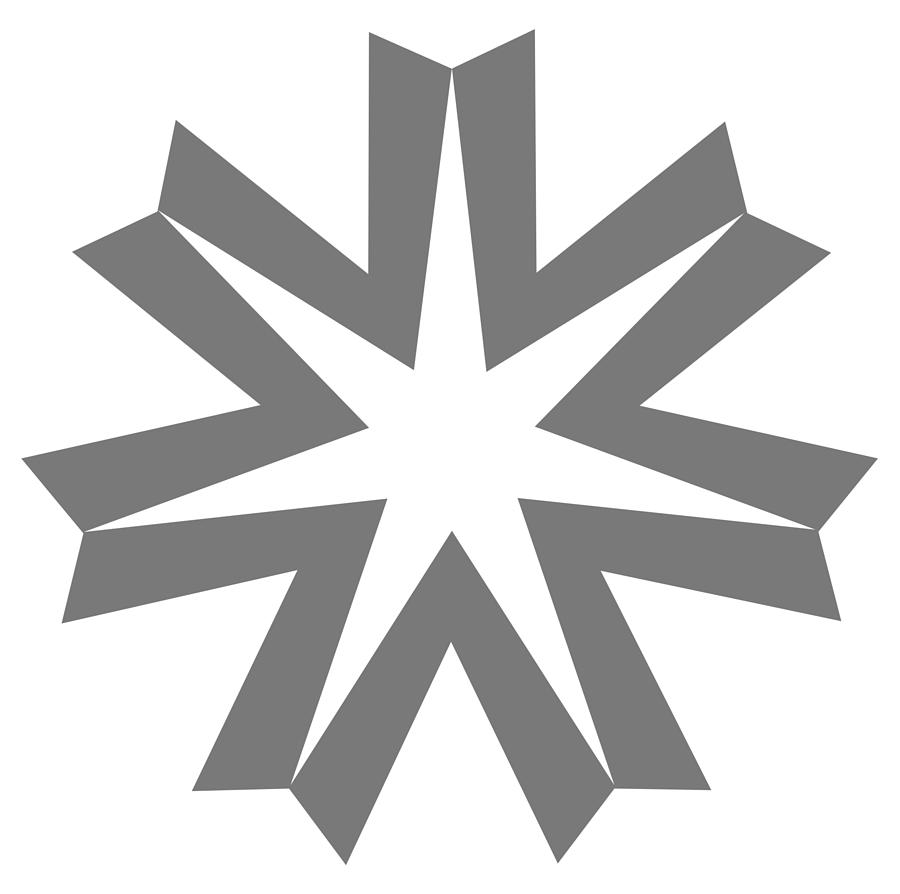 Sapporo Digital Art - Emblem of Hokkaido by A Z