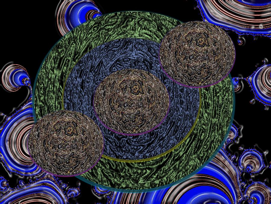 Emboss Kaleidoscope Digital Art