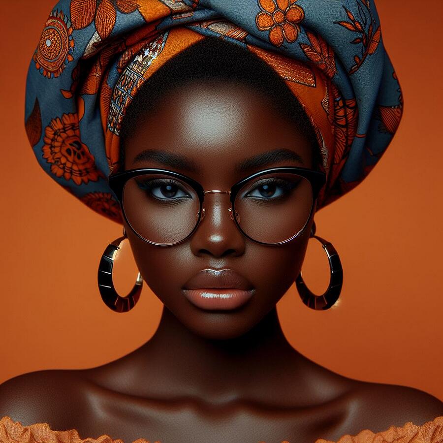 Embrace Confidence and Style - Bold Fashion Portrait of a Young Woman Digital Art by Artfinity X Embrace Confidence and Style - Bold Fashion Portrait of a Young Woman Digital Art by Artfinity X