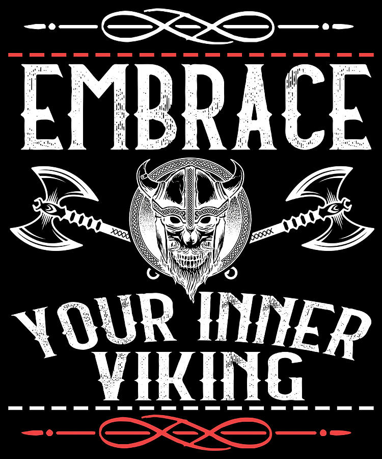 Embrace Your Inner Viking Norse Workout Tumblr Painting By Edwards 