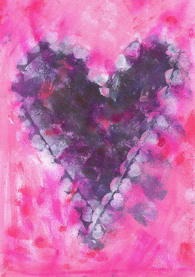 Embracing love Painting by Karen Kaspar