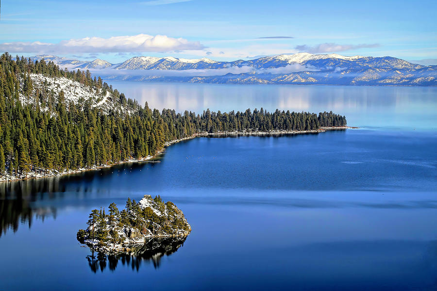 Landscape Photograph - Emerald Bay At Lake Tahoe by Donna Kennedy