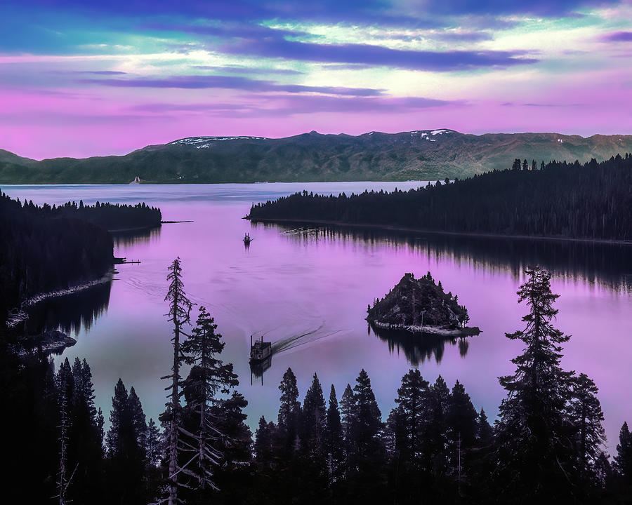Emerald Bay, Lake Tahoe, High Sierras, California Photograph by Don Schimmel