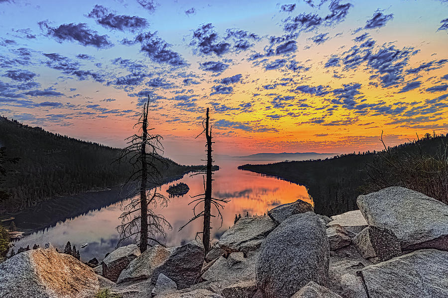 Emerald Bay Sunrise, Lake Tahoe, California Photograph by Don Schimmel