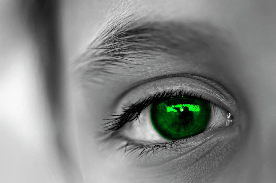 Emerald Eye Photograph