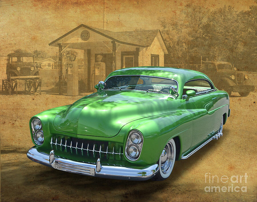 Emerald Green Lead Sled Photograph by Ron Long