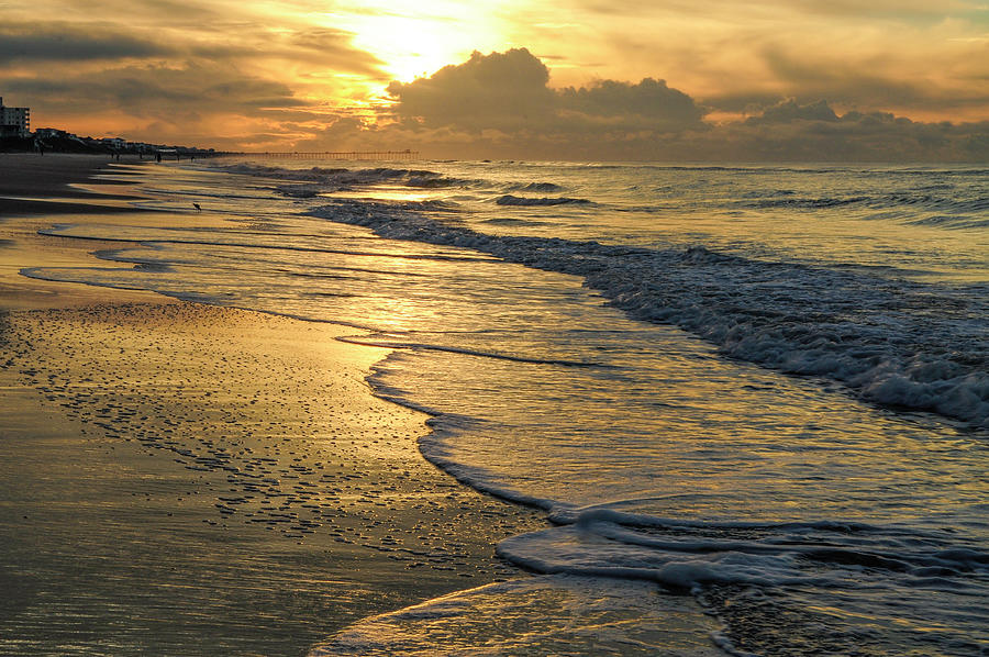 Emerald Isle Sunrise Photograph by Bob Grabowski