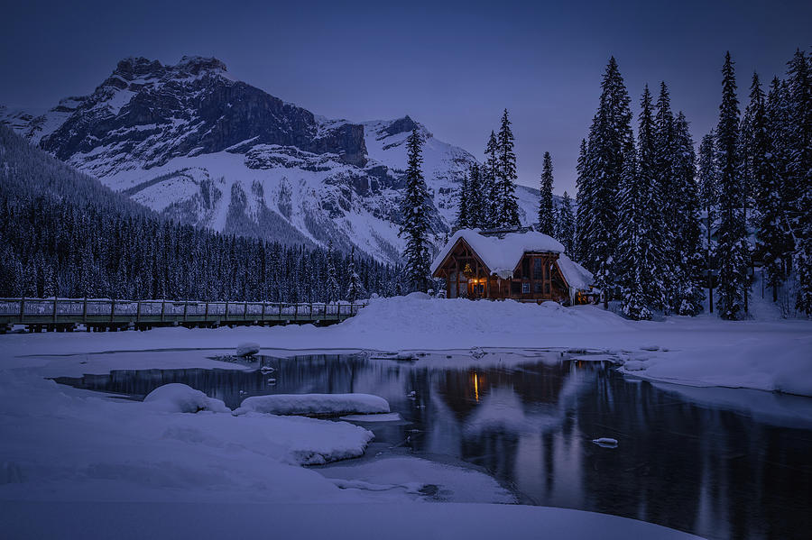 Emerald Lake Photograph by Ekaterina Romanova - Fine Art America