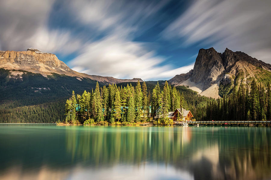 Emerald Lake Lodge in the Canadian Rockies Photograph by Pierre Leclerc Photography