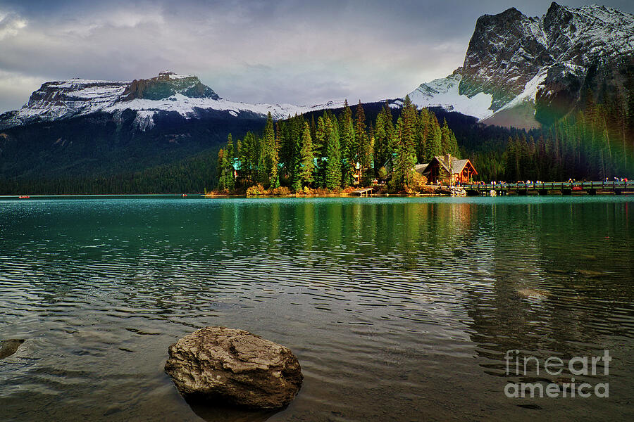 Emerald Lake, Yoho National Park Photograph by Thomas Nay Emerald Lake, Yoho National Park Photograph by Thomas Nay