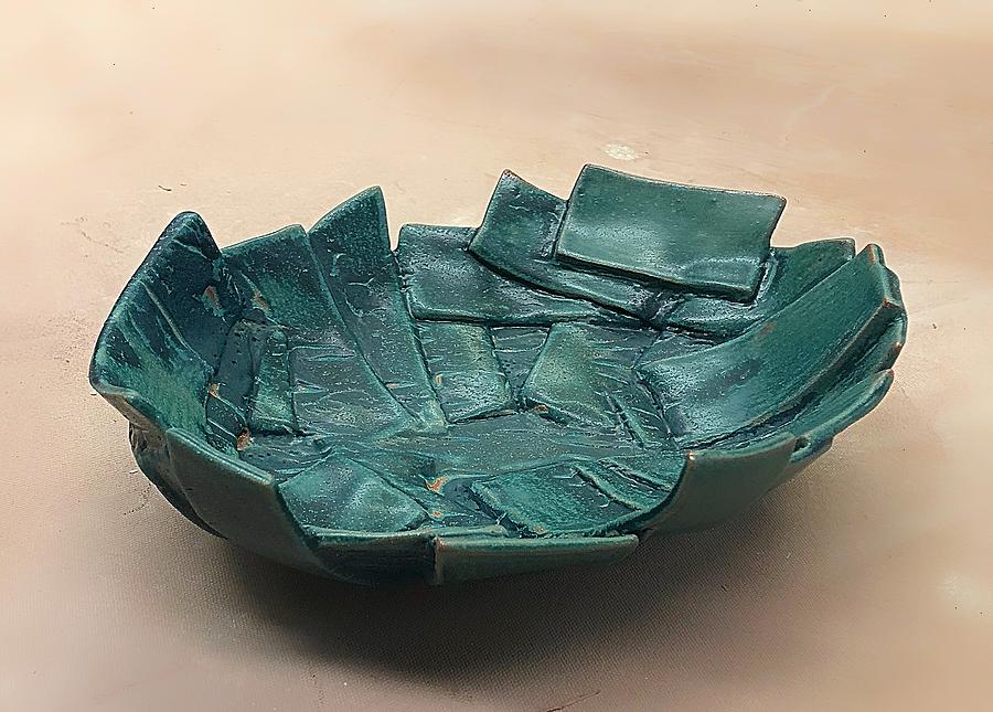 Emerald Vessel The Accretion Bowl by Mario MJ Perron Emerald Vessel The Accretion Bowl by Mario MJ Perron