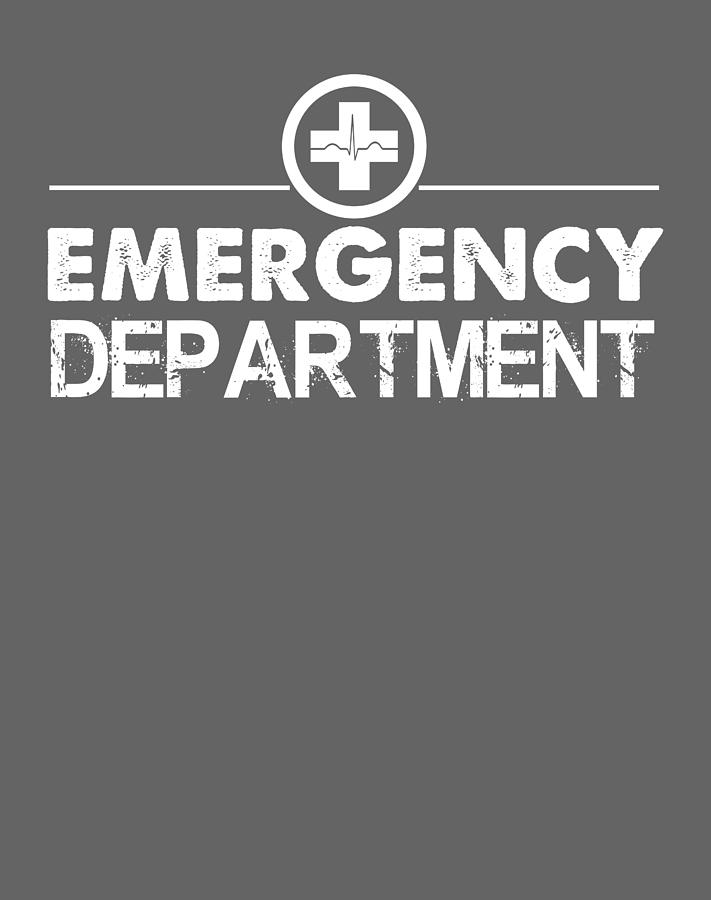 Emergency Department Emergency Department White Digital Art By Gilles ...