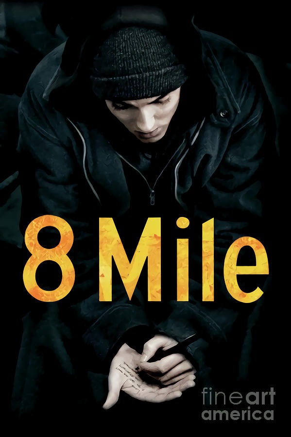 Eminem 8mile Digital Art By Lucky Steichen