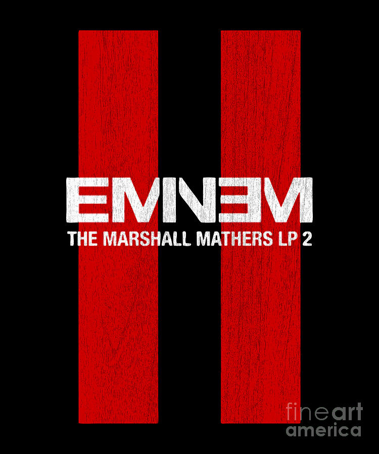 Eminem Album Digital Art by Joseph Ferrigno - Pixels