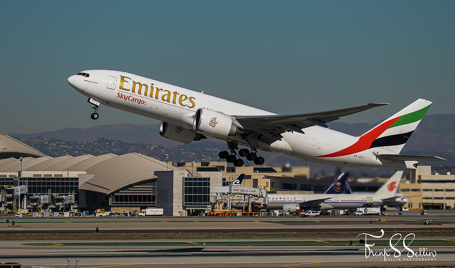 Emirates Cargo Take-Off Photograph by Frank Sellin