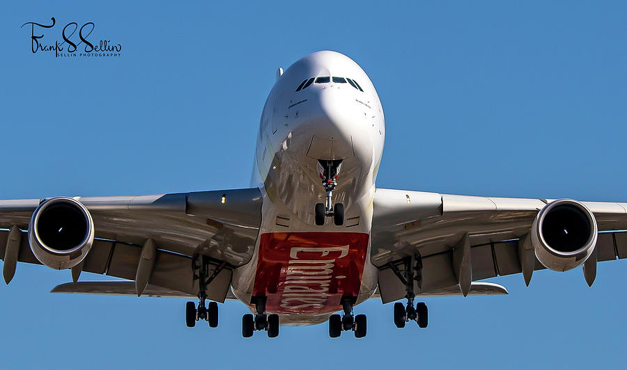 Emirates White Whale Photograph by Frank Sellin