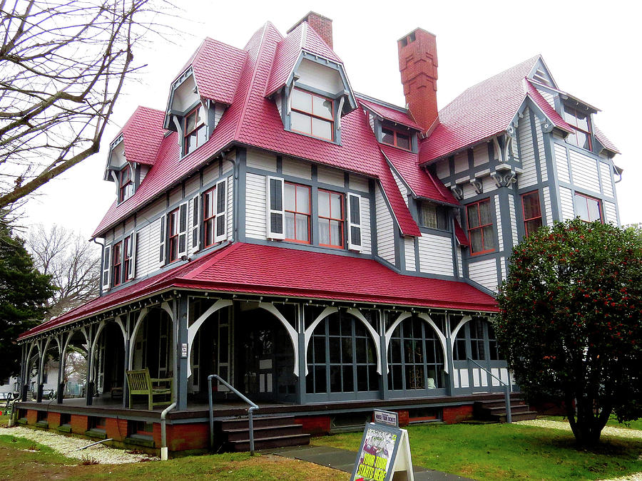 Emlen Physick House in Cape May New Jersey Photograph by Linda Stern