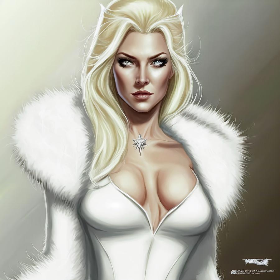 Emma Frost Digital Art by Creationistlife - Fine Art America