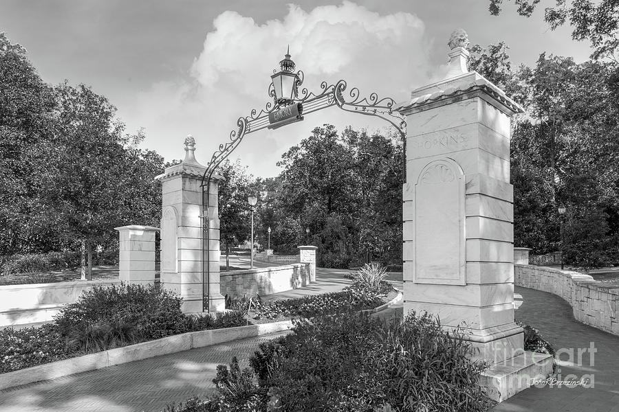 Emory University Haygood Hopkins Gate Photograph by University Icons