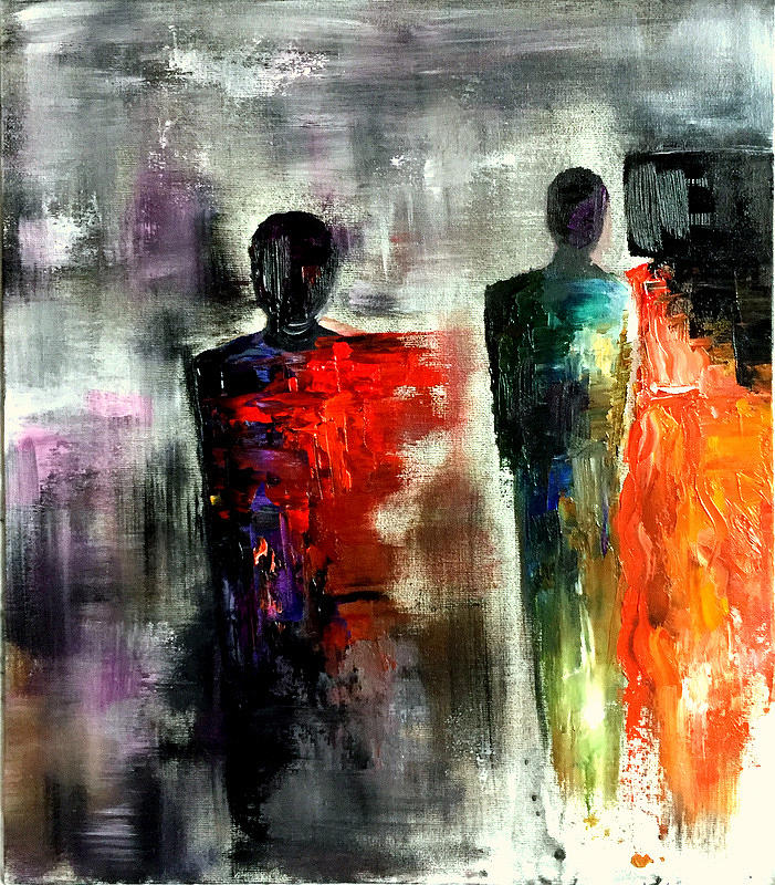 emotional abstract painting