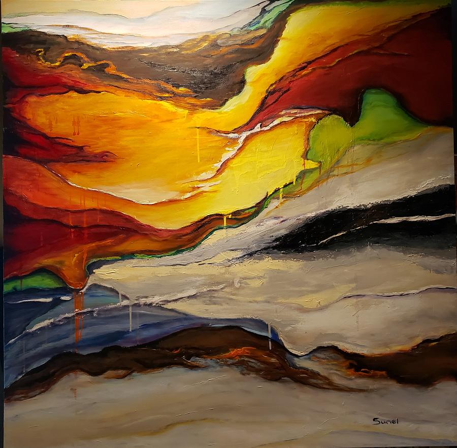 Emotional Overflow Painting by Sunel De Lange